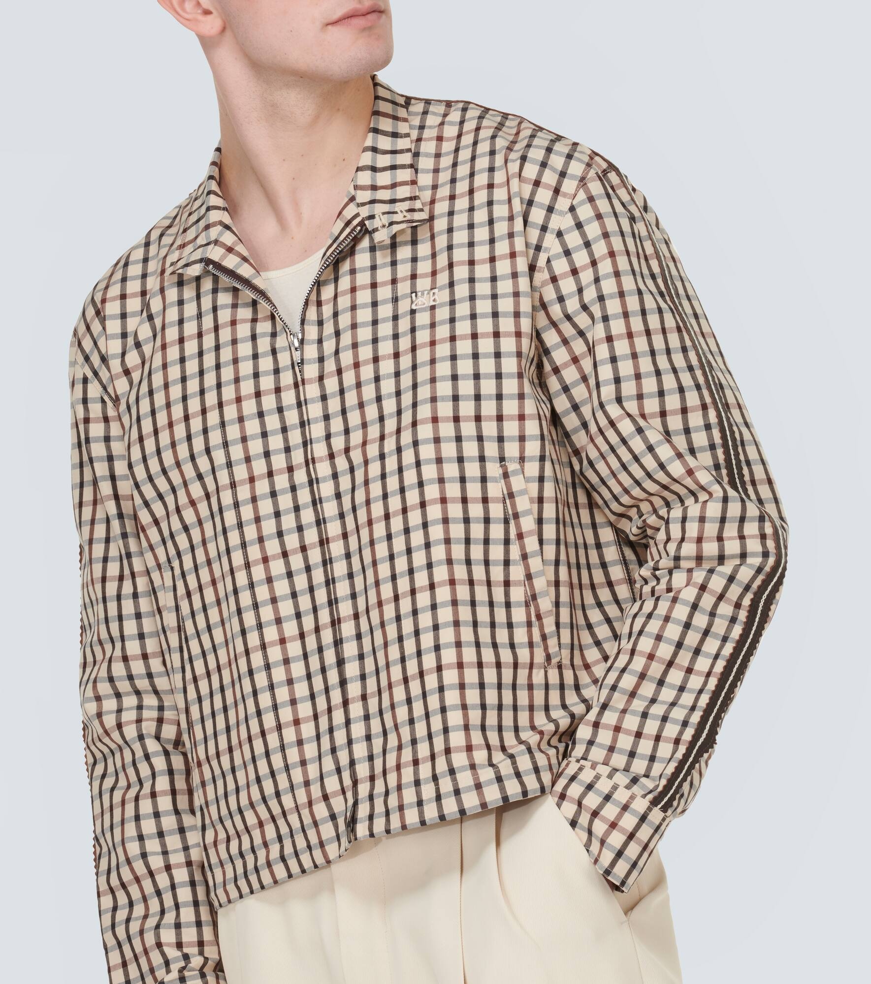 Path Harrington checked cotton jacket - 5