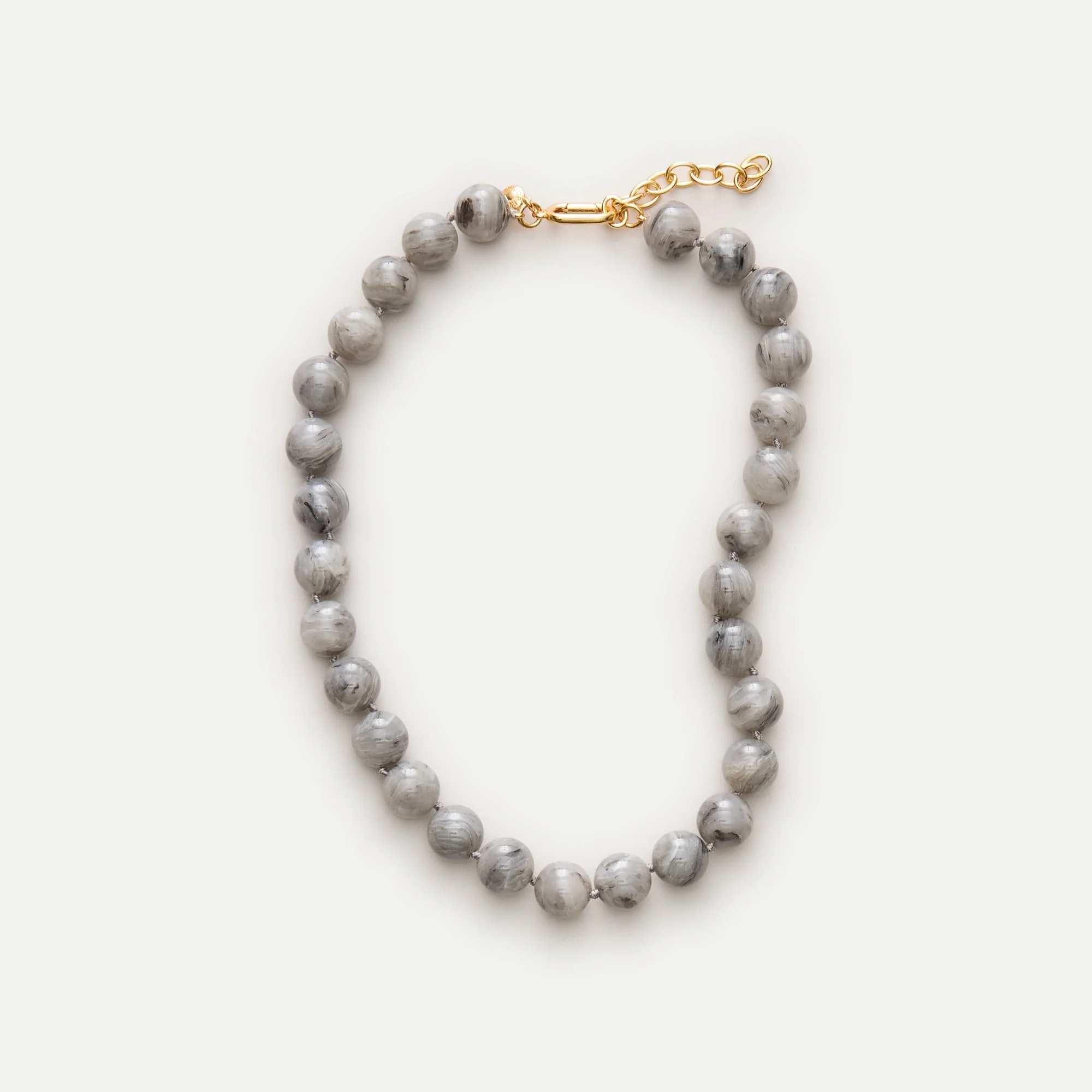 Beaded chunky necklace - 1