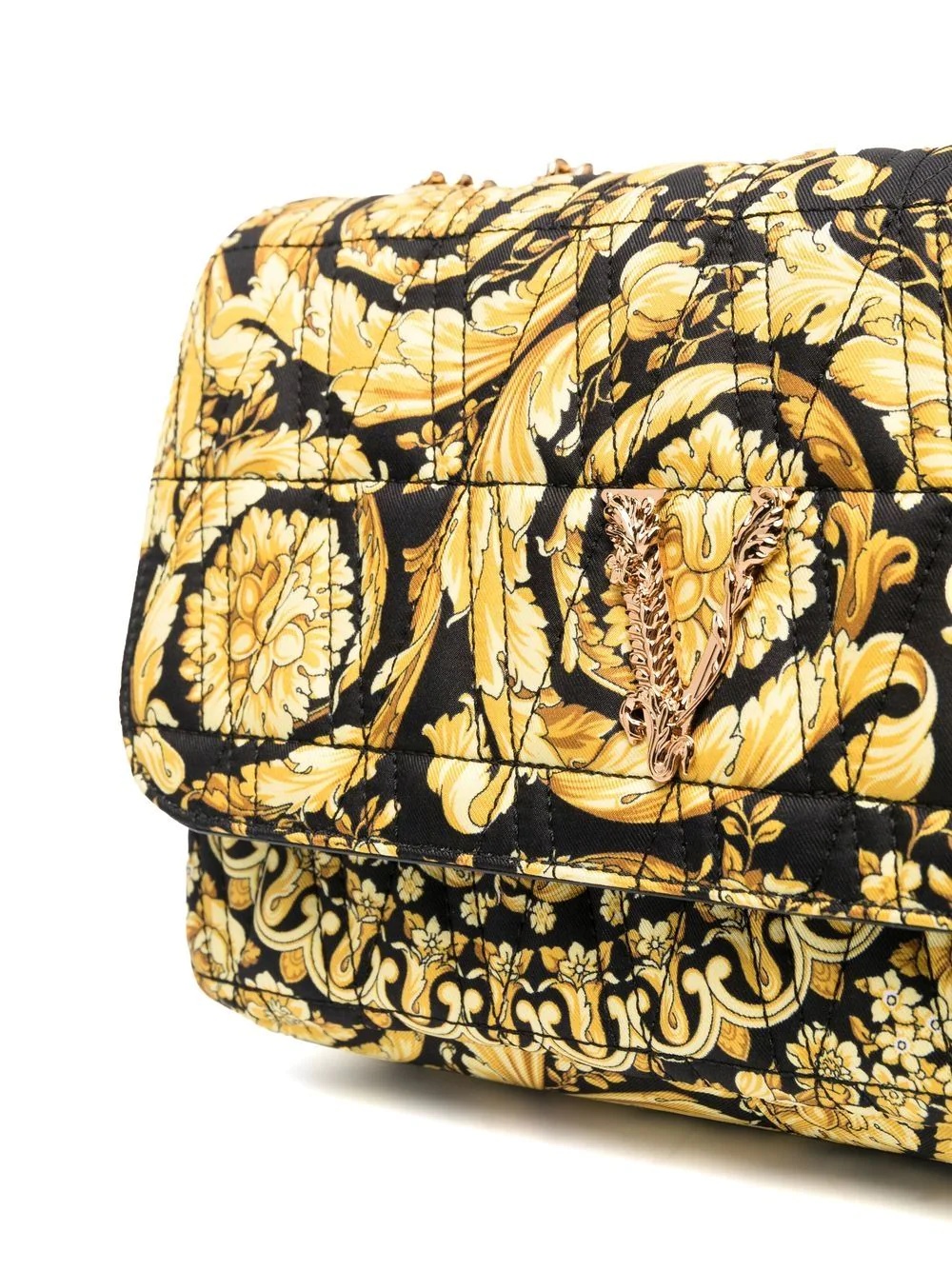 Virtus Barocco-print shoulder bag - 4