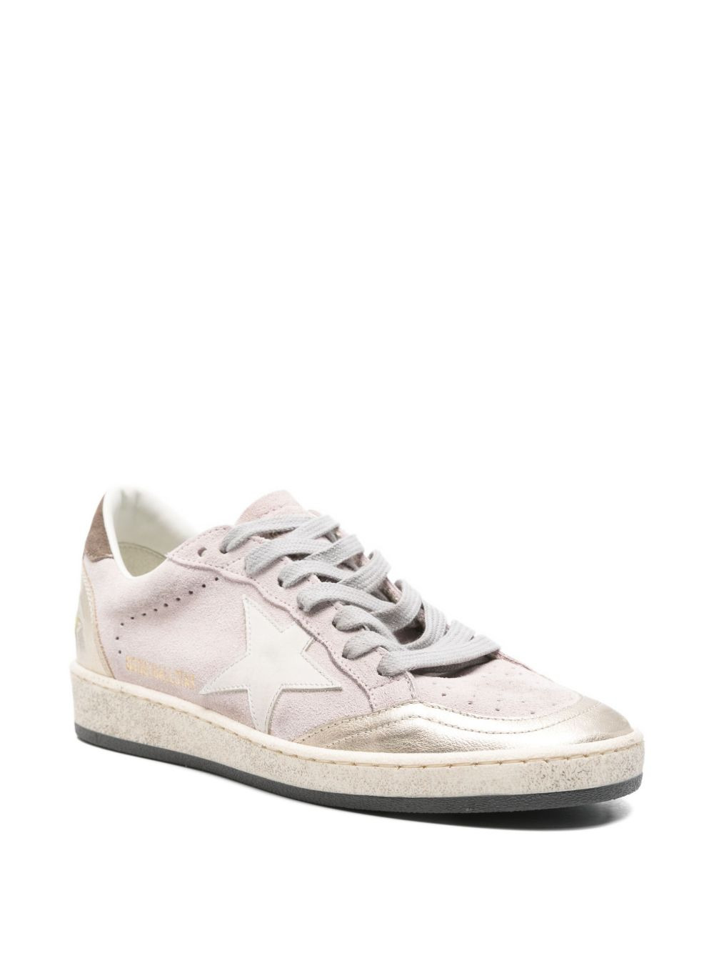 suede low-top sneakers - 2
