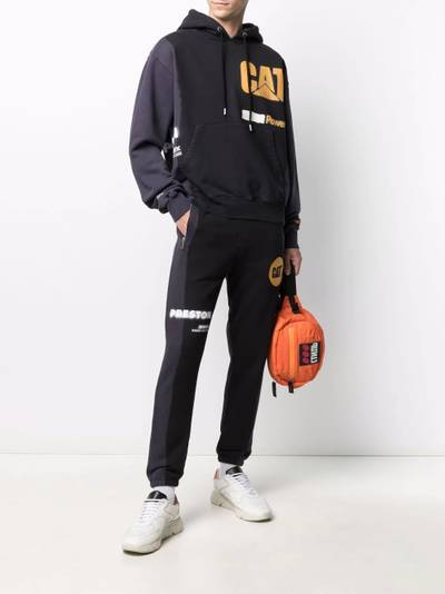 Heron Preston x Caterpillar sprayed sweatshirt outlook