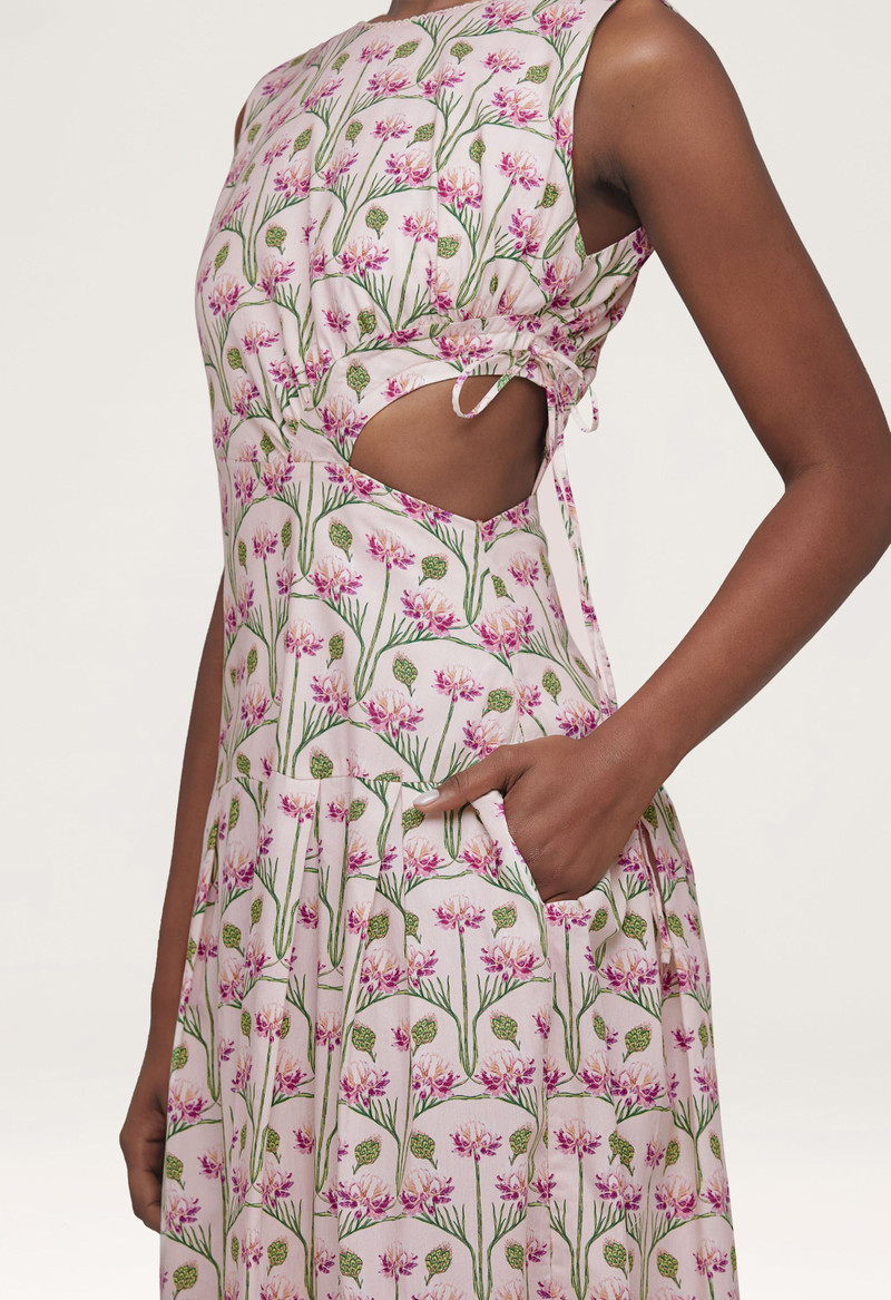 Otoño Trebol Midi Dress 5