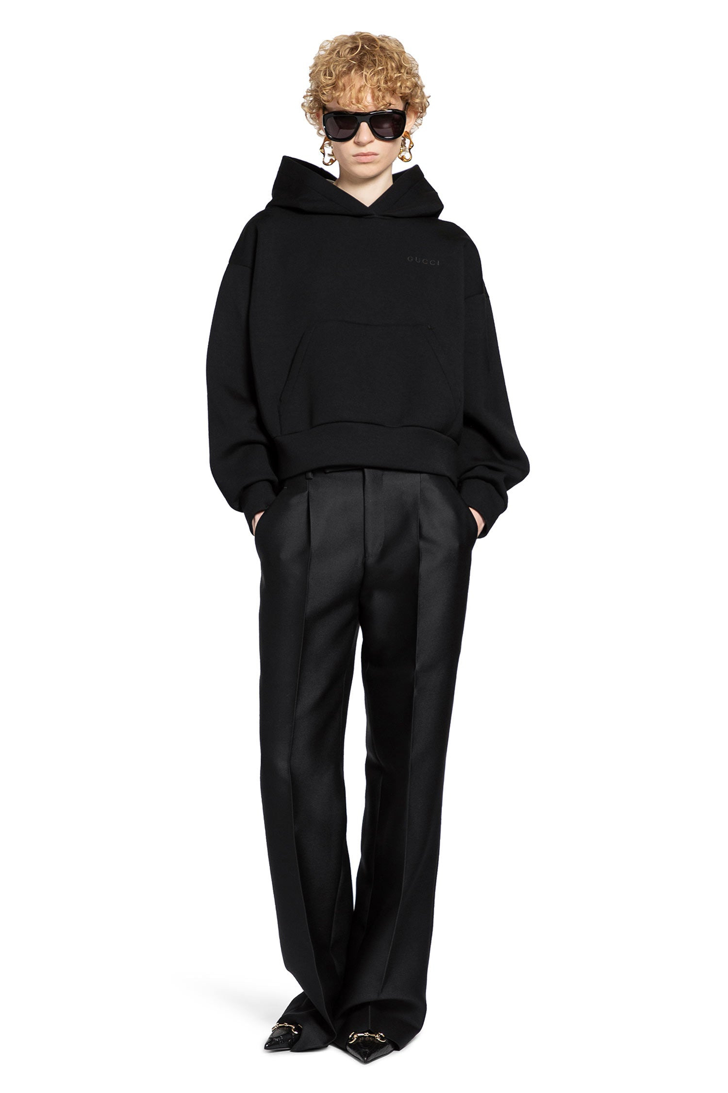 Gucci Woman Black Sweatshirts - 5