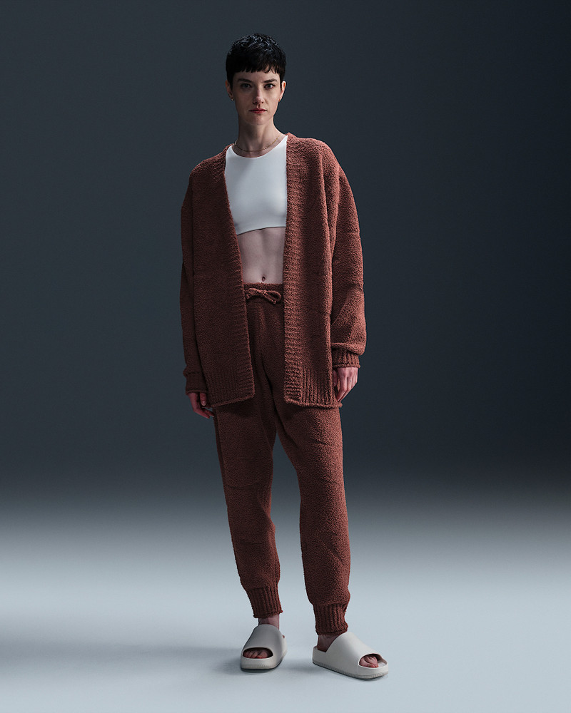 Nike Sportswear Phoenix Cozy Bouclé Women's High-Waisted Oversized Knit Pants 1