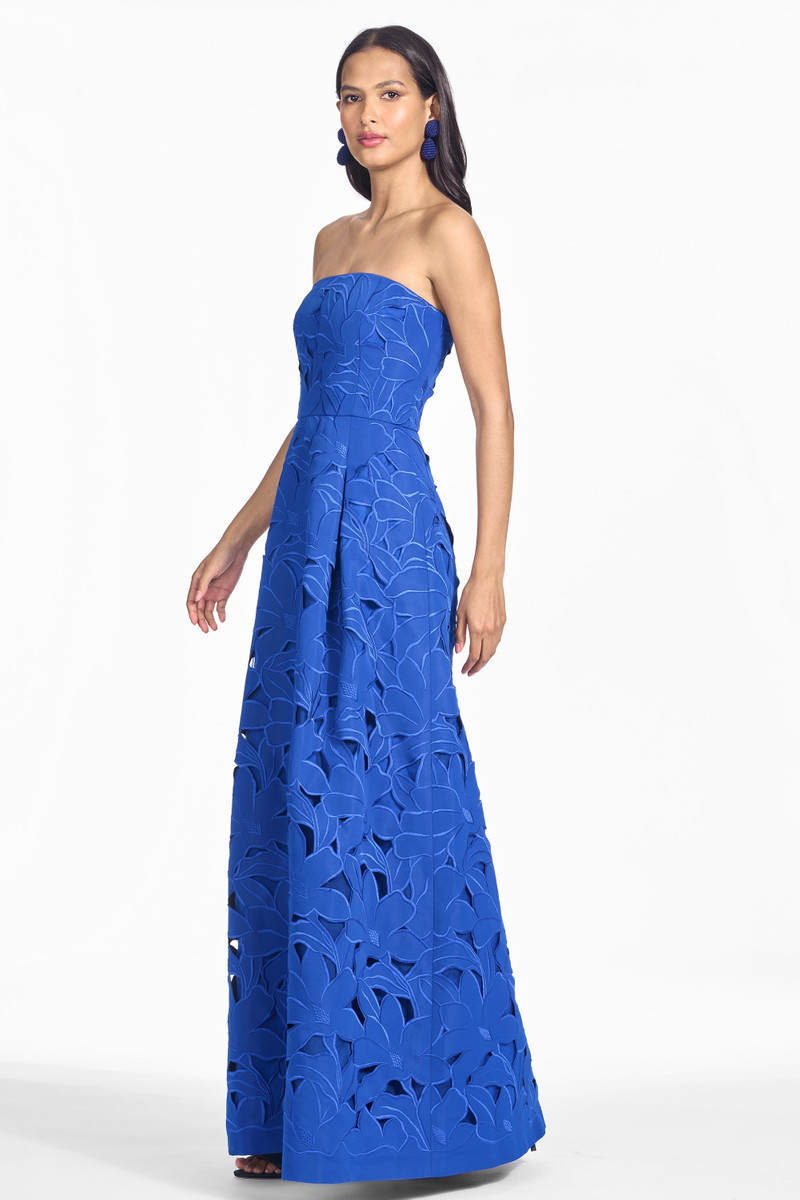 ANASTASIA GOWN - IMPERIAL BLUE 6