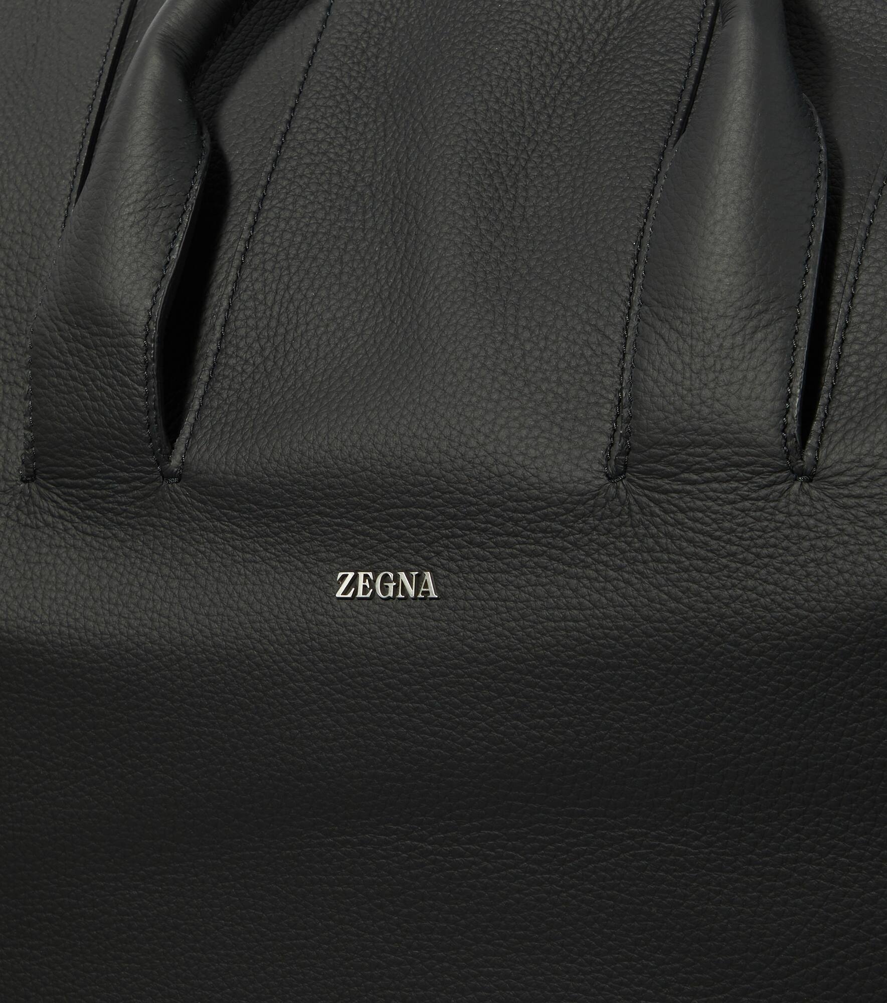 Raglan leather travel bag - 6