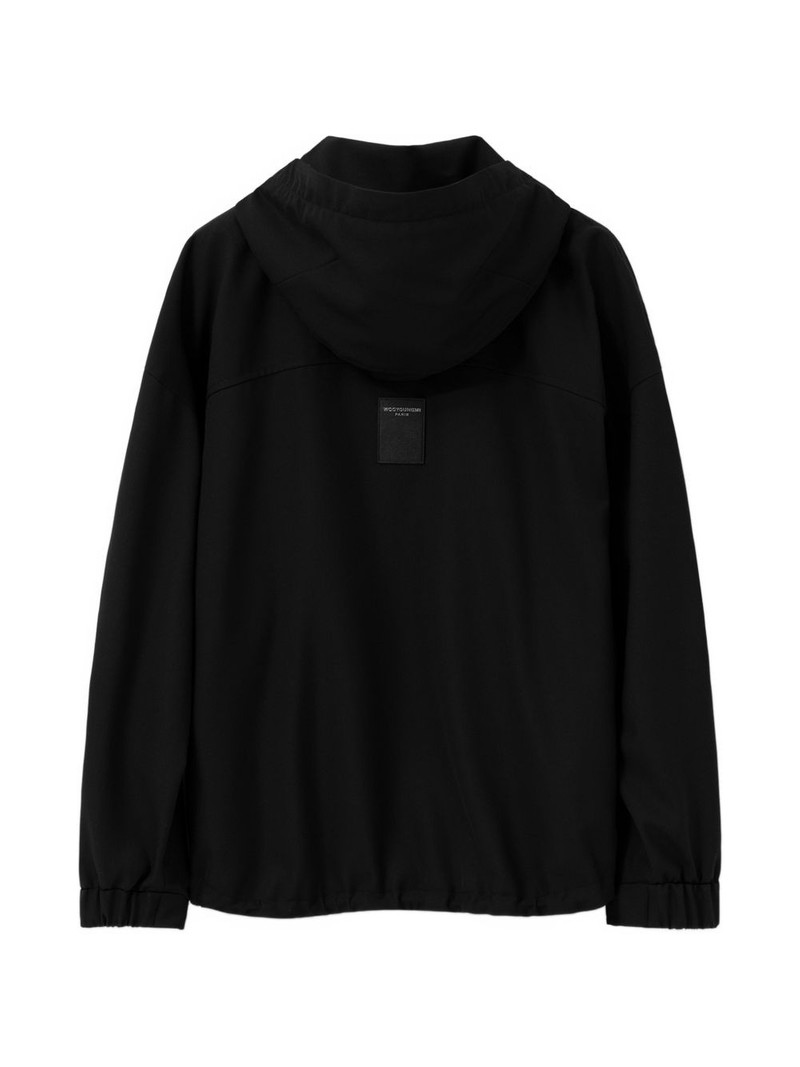 Wooyoungmi hooded zip-up jacket outlook