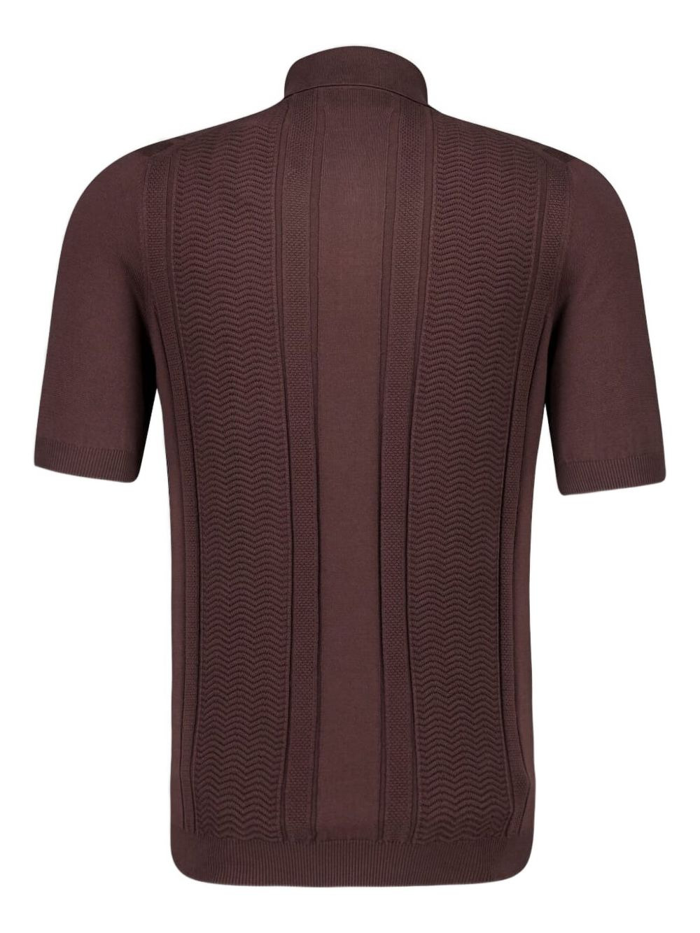 jacquard-knit polo shirt - 2
