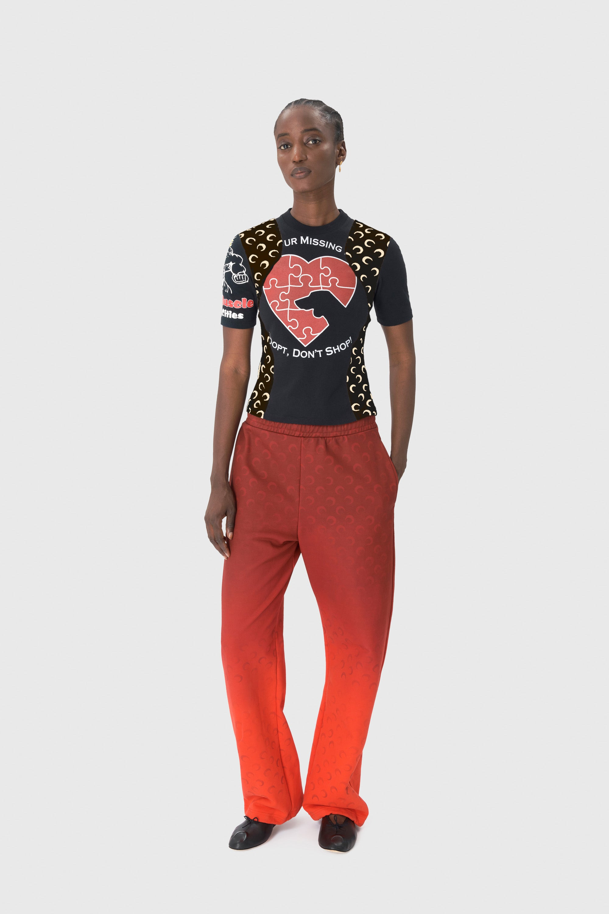 Moon Faded Fleece Sweatpants - 2