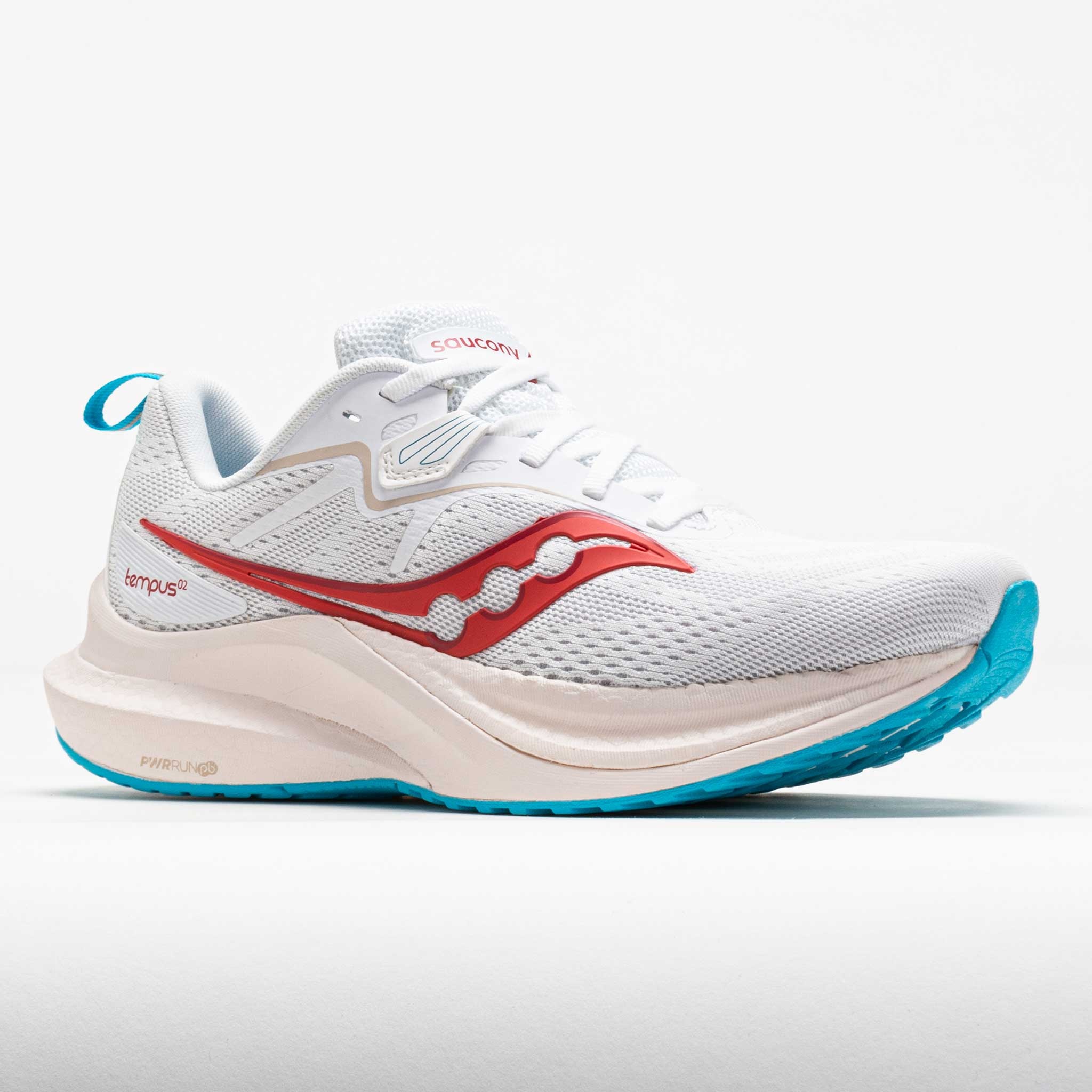 Saucony Tempus 2 Women's White/Cayenne - 5