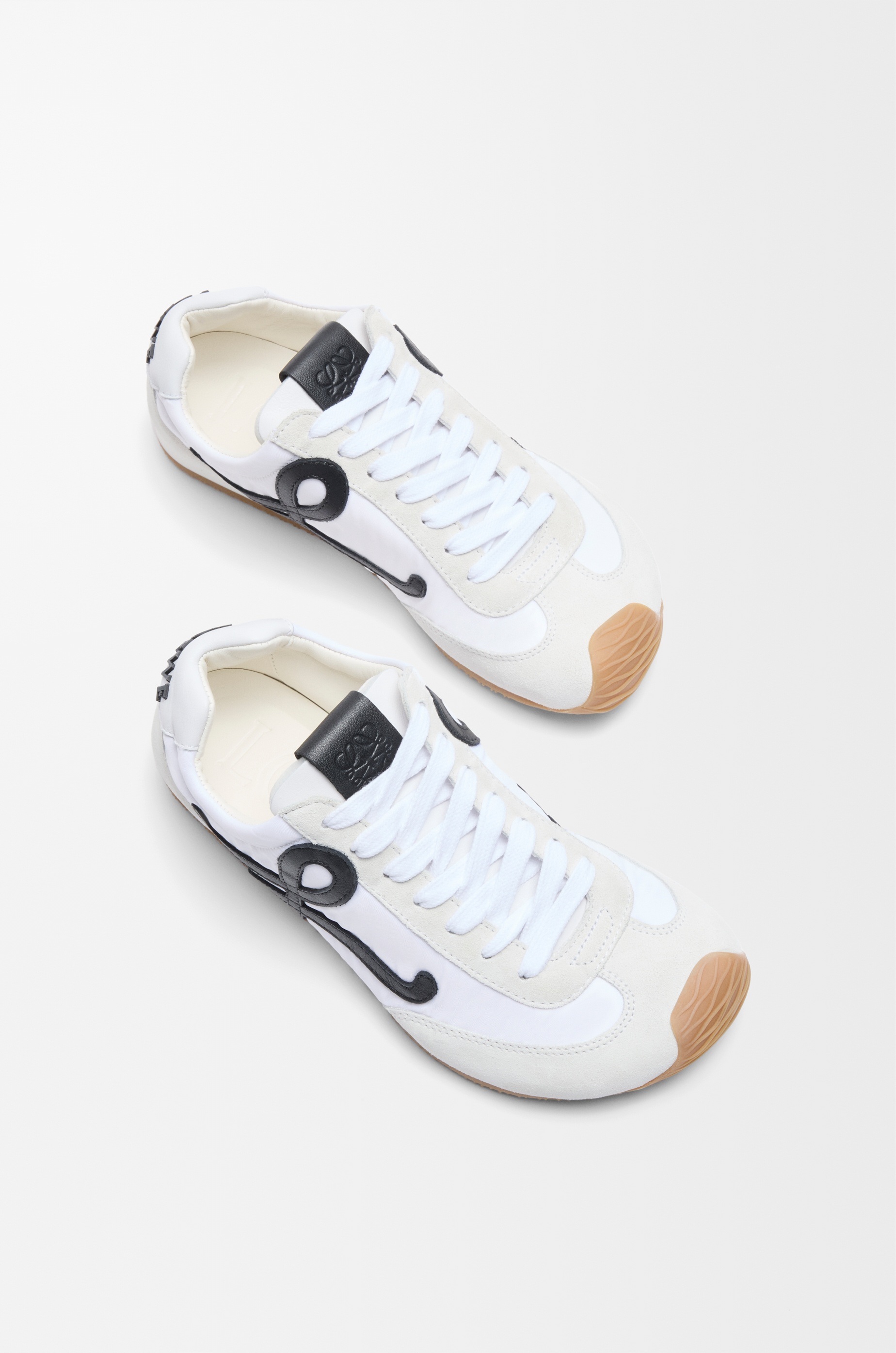 Ballet Runner 2.0 in nylon and calfskin - 4
