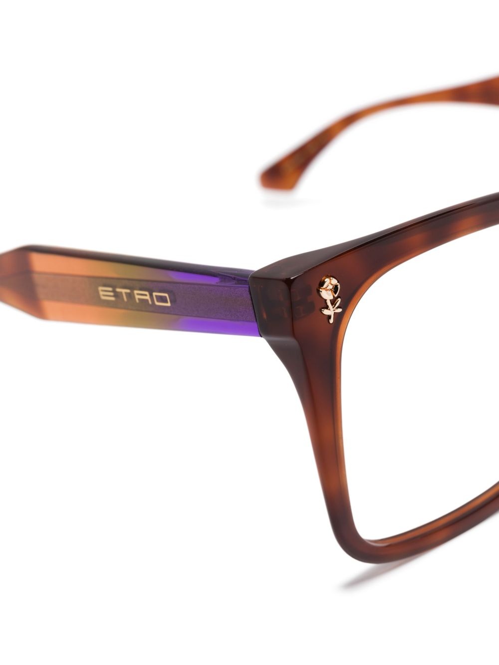 square-frame glasses - 3