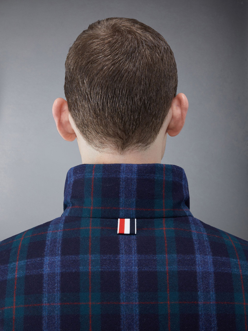 Tartan Flannel Reversible Zip Jacket 6