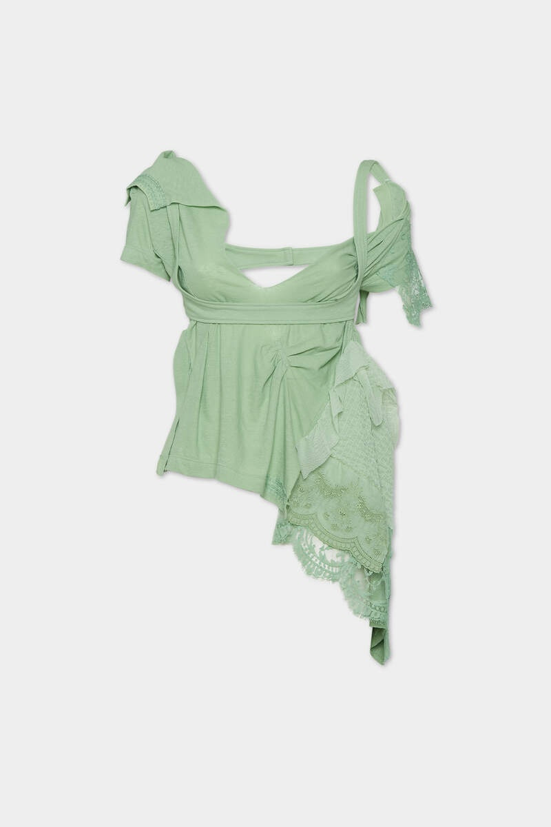 DYED JERSEY DECONSTRUCTED TOP 1