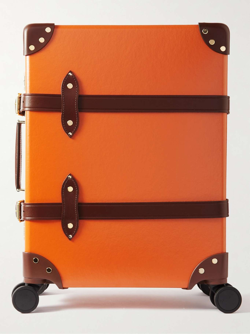 Centenary Carry-On leather-trimmed suitcase - 1