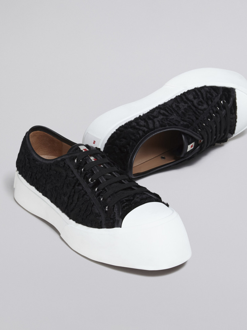 BLACK SOFT CALF LEATHER PABLO SNEAKER 5