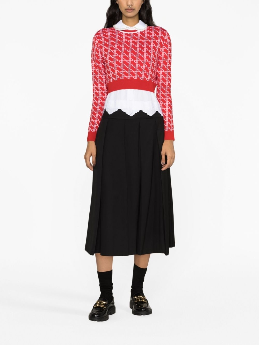 A-line midi skirt - 2