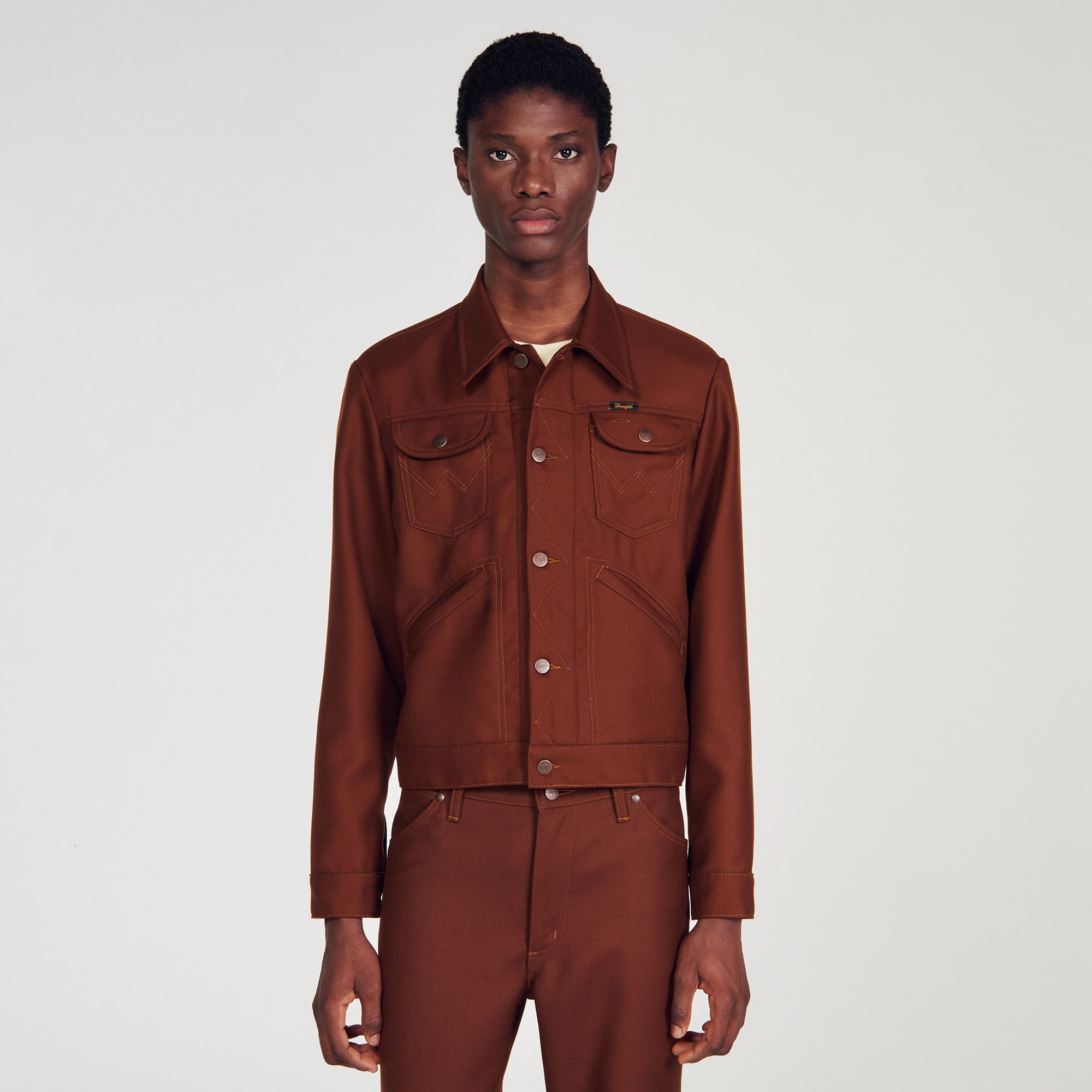 SANDROxWRANGLER jacket - 5
