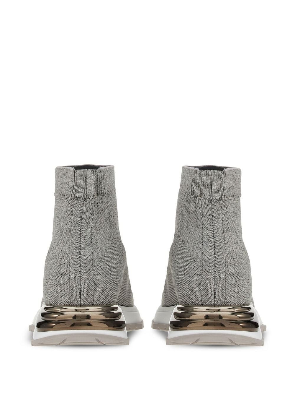 logo-print sock sneakers - 3