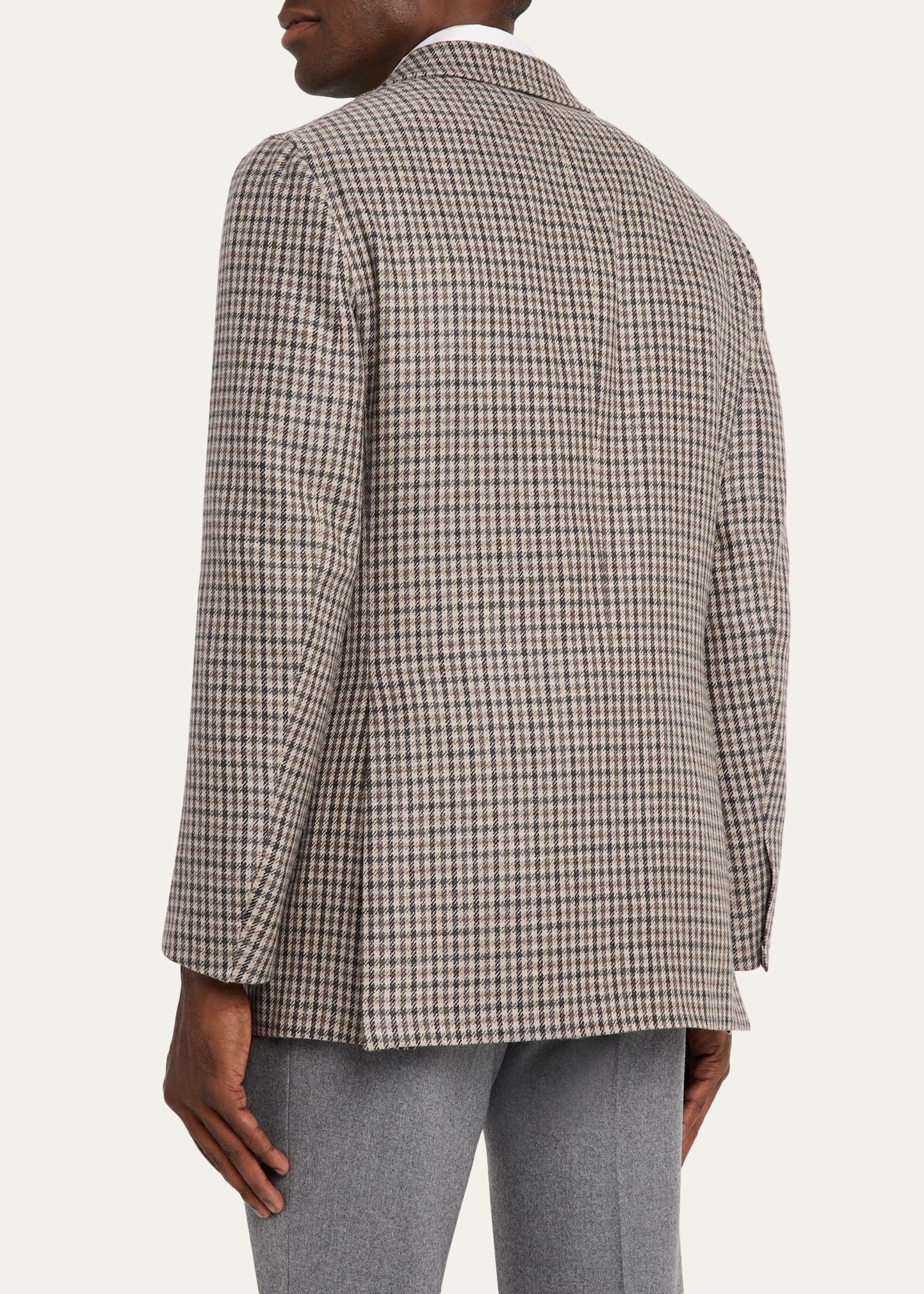 Men's Brera Cashmere District Check Sport Coat - 3