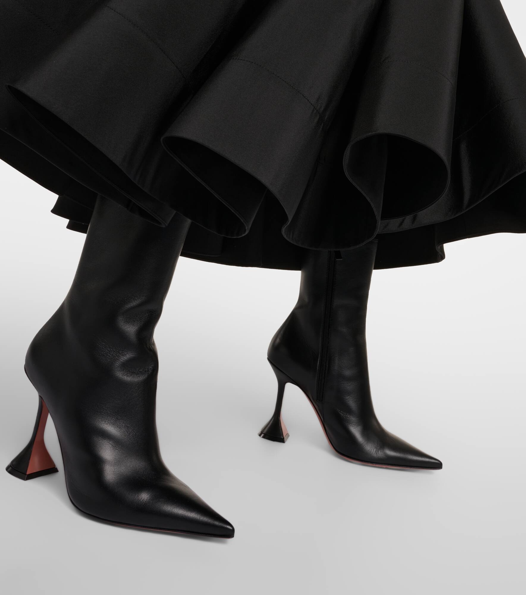 Giorgia 95 leather ankle boots - 4