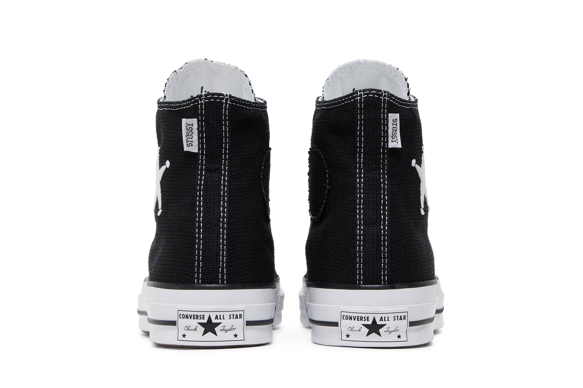 Stussy x Chuck 70 Hi 'Black' - 6
