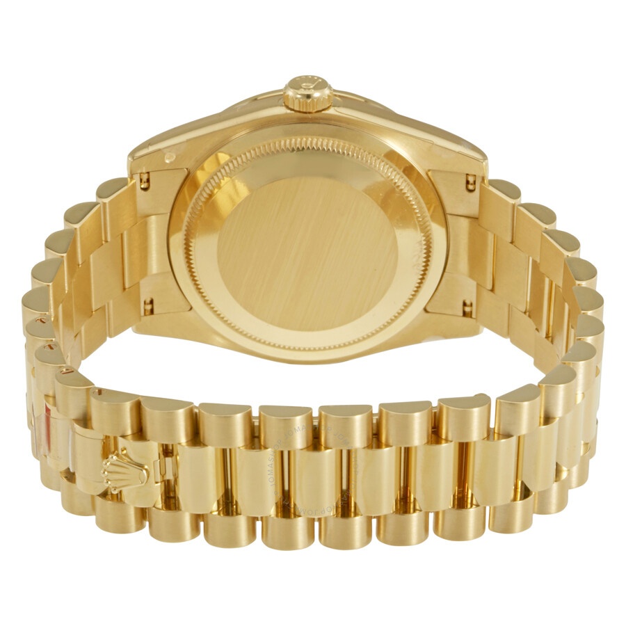 Rolex Oyster Perpetual Mother of Pearl Diamond 18K Yellow Gold Ladies Watch 118388MDP - 3