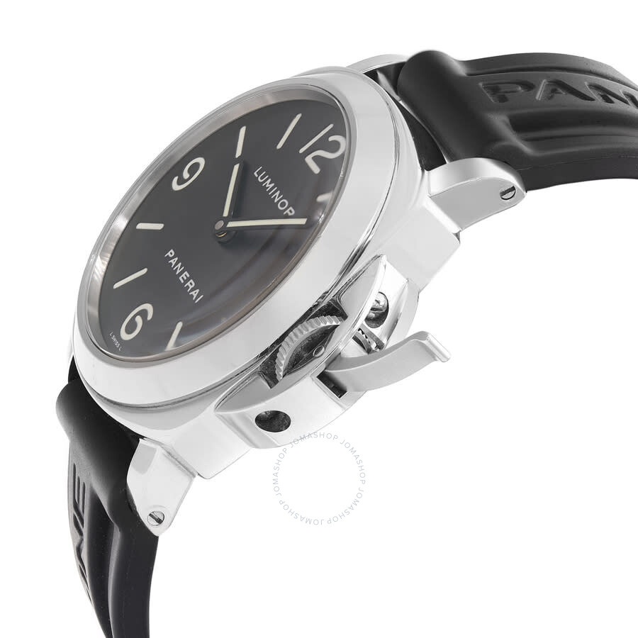 Pre-owned Panerai Panerai Luminor Hand Wind Black Dial Men's Watch PAM00002 - 3