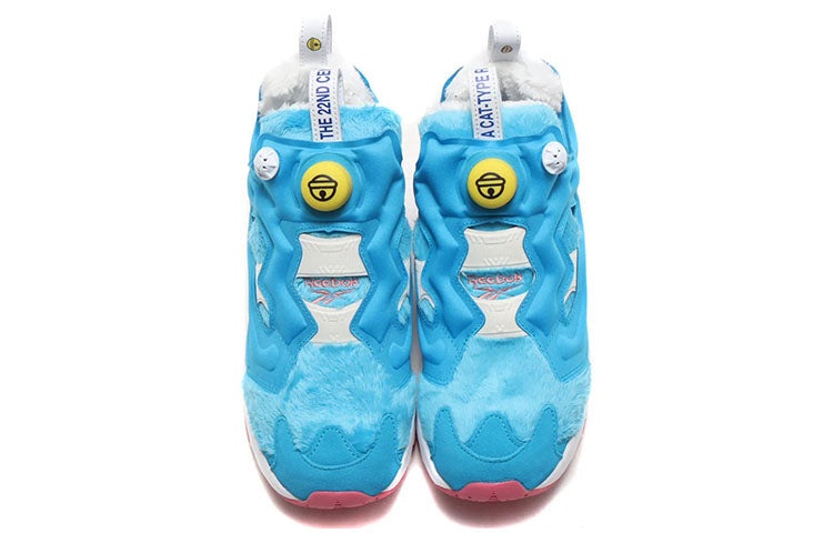 Reebok Doraemon x atmos x InstaPump Fury OG 'Furry Blue' GV7288 - 4
