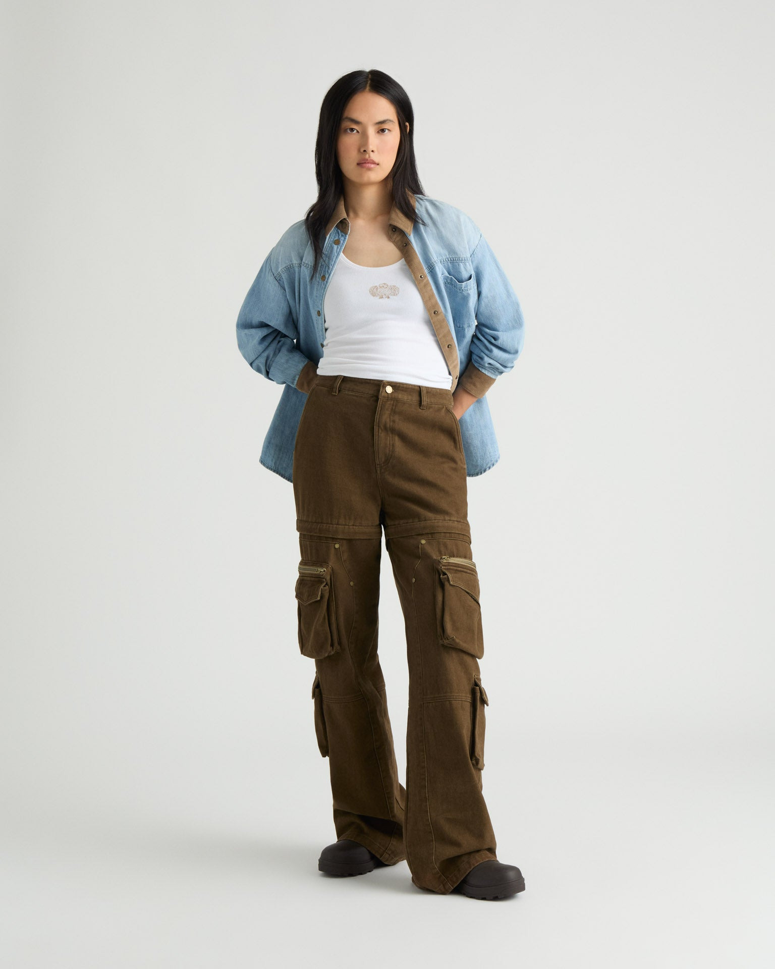 Charlevoix 2-In-1 Convertible Twill Pant - 2