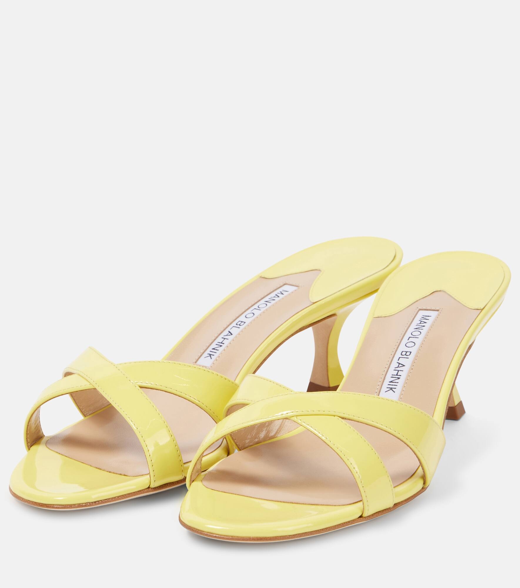 Callamu 50 patent leather sandals - 4