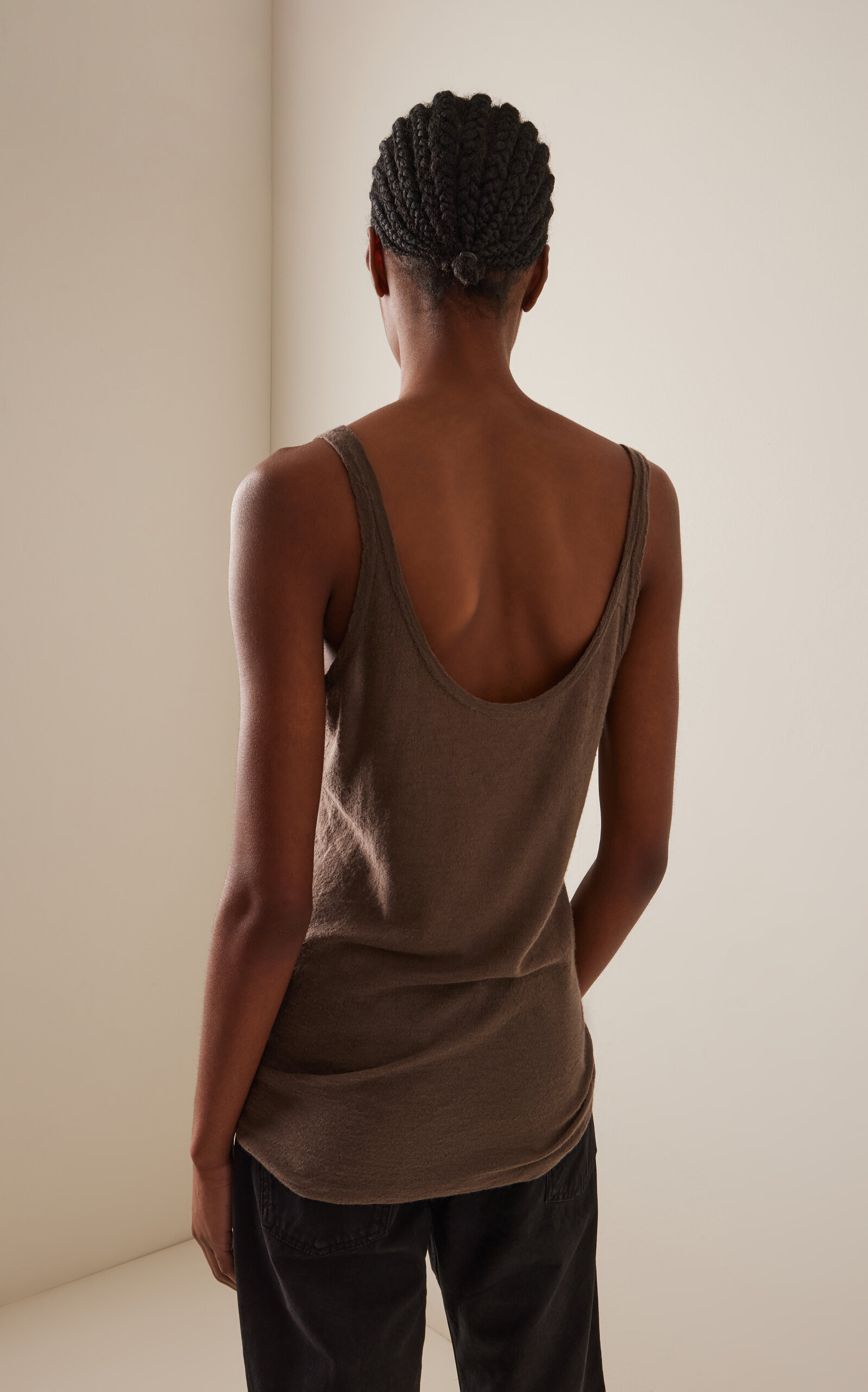 Kazu Cashmere Tank Top neutral - 4