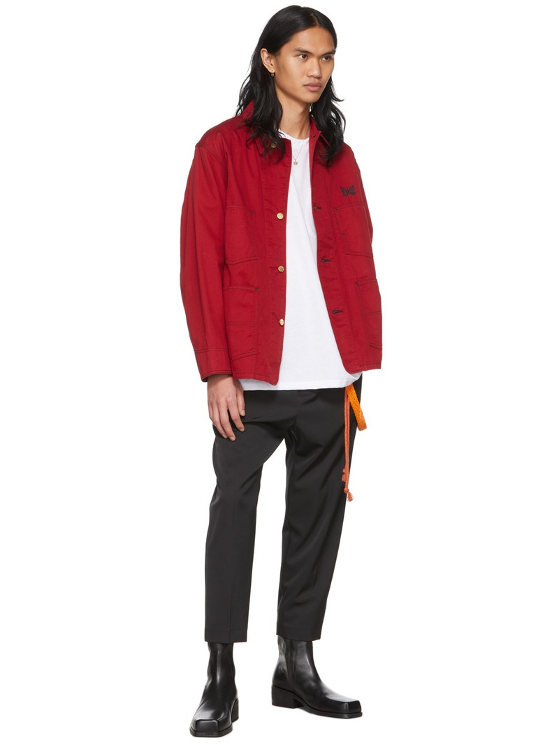 NEEDLES Red Smith's Edition Coverall Twill Shirt outlook