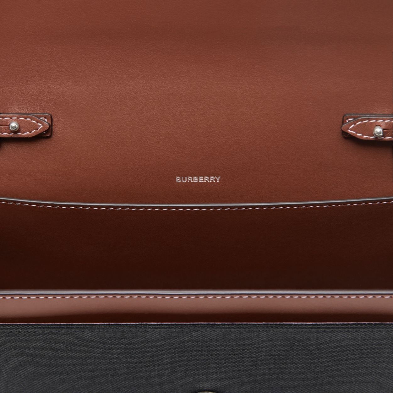 Technical Cotton and Leather Penny Bag - 11