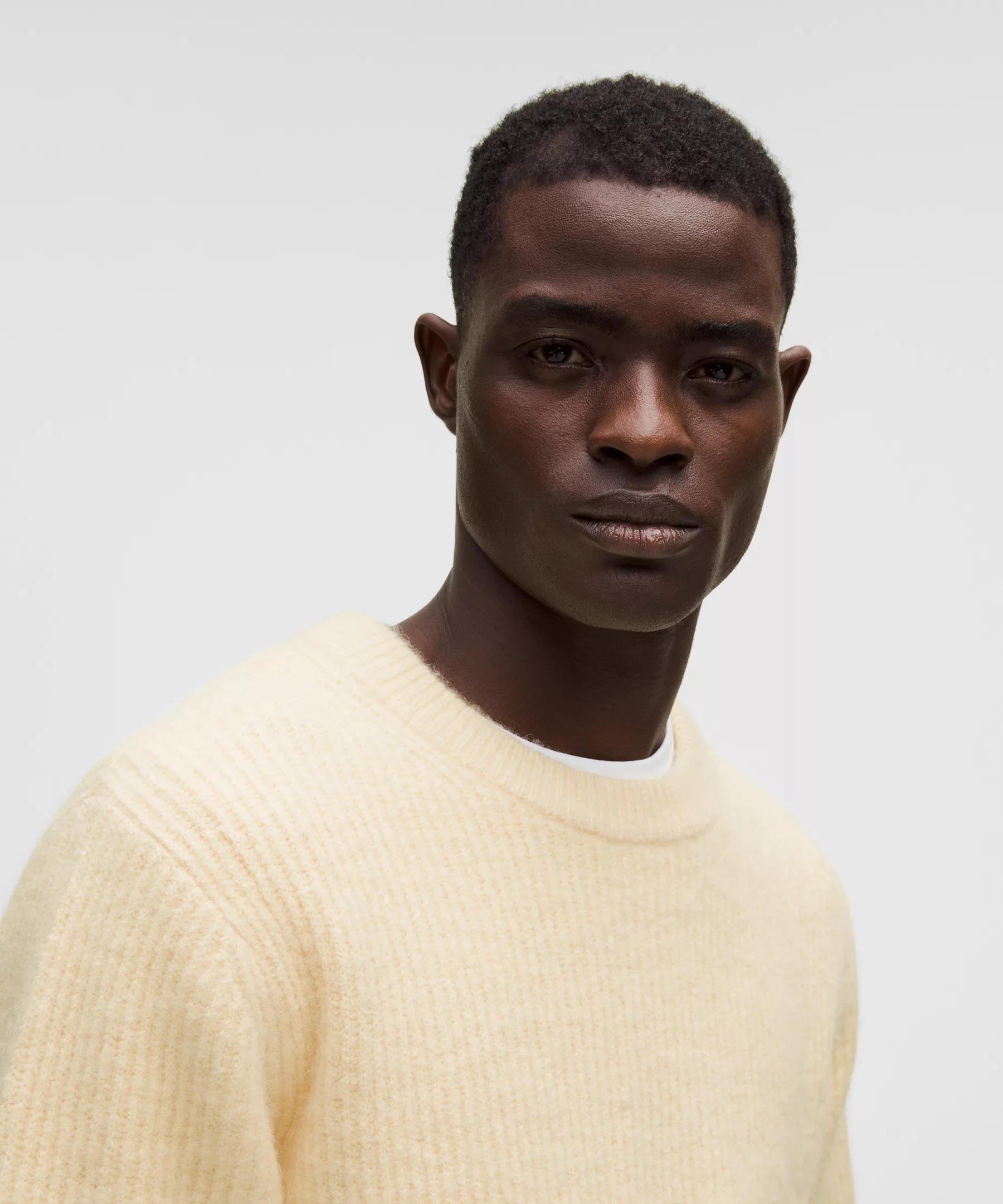 Wool-Blend Ribbed Sweater - 4