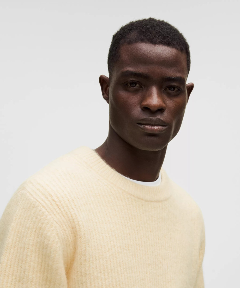Wool-Blend Ribbed Sweater 4