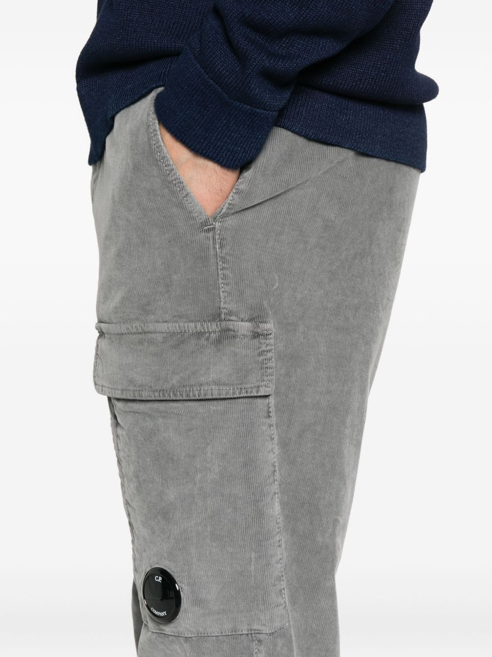 pocket-detail cargo trousers - 5