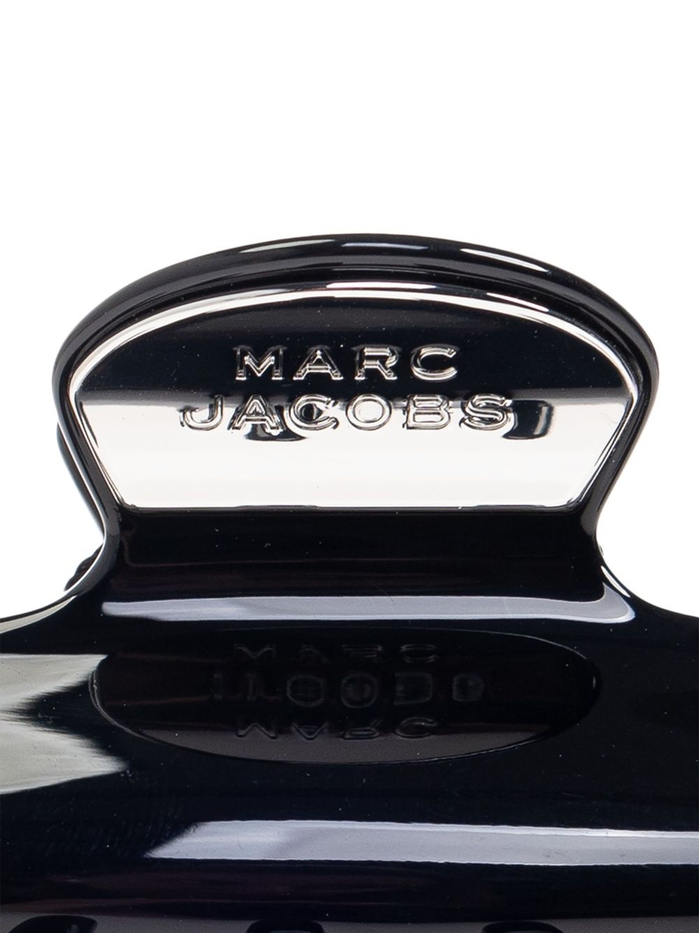 logo-engraved hair clip - 3