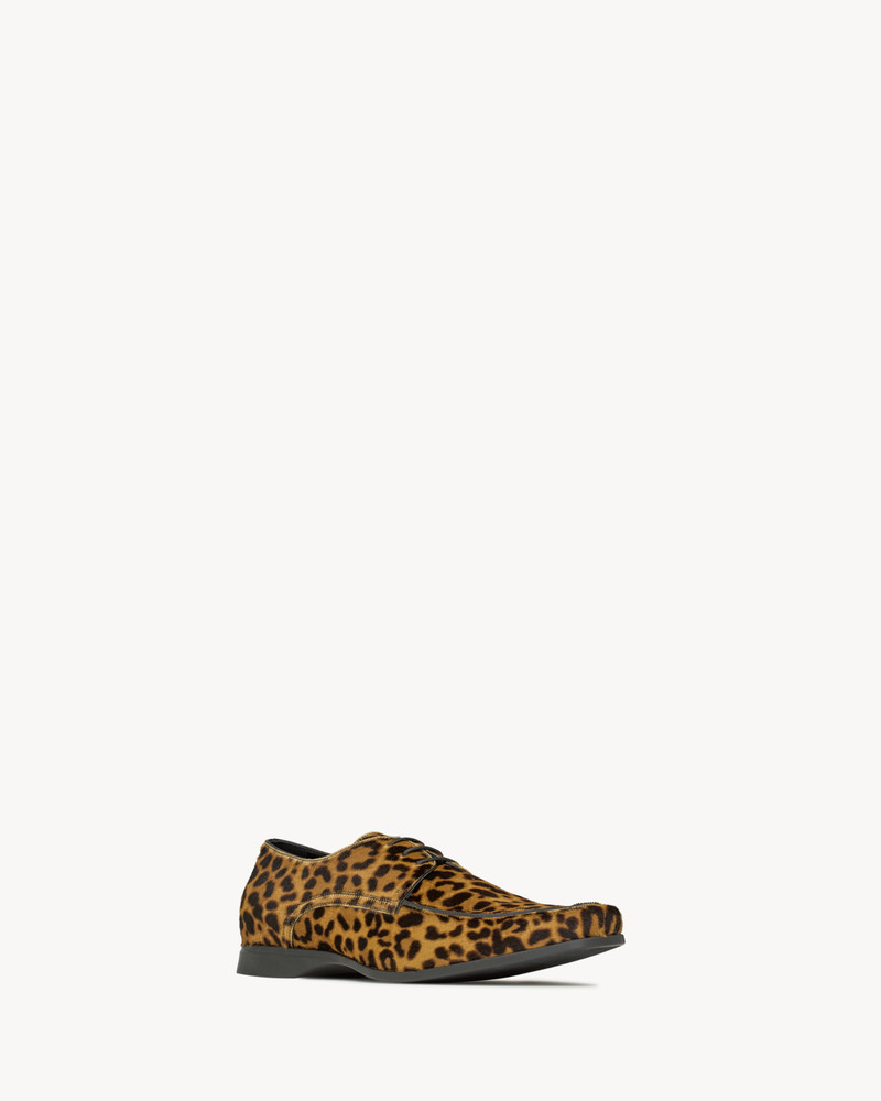 ÉTIENNE DERBIES IN PONY HAIR LEATHER 3