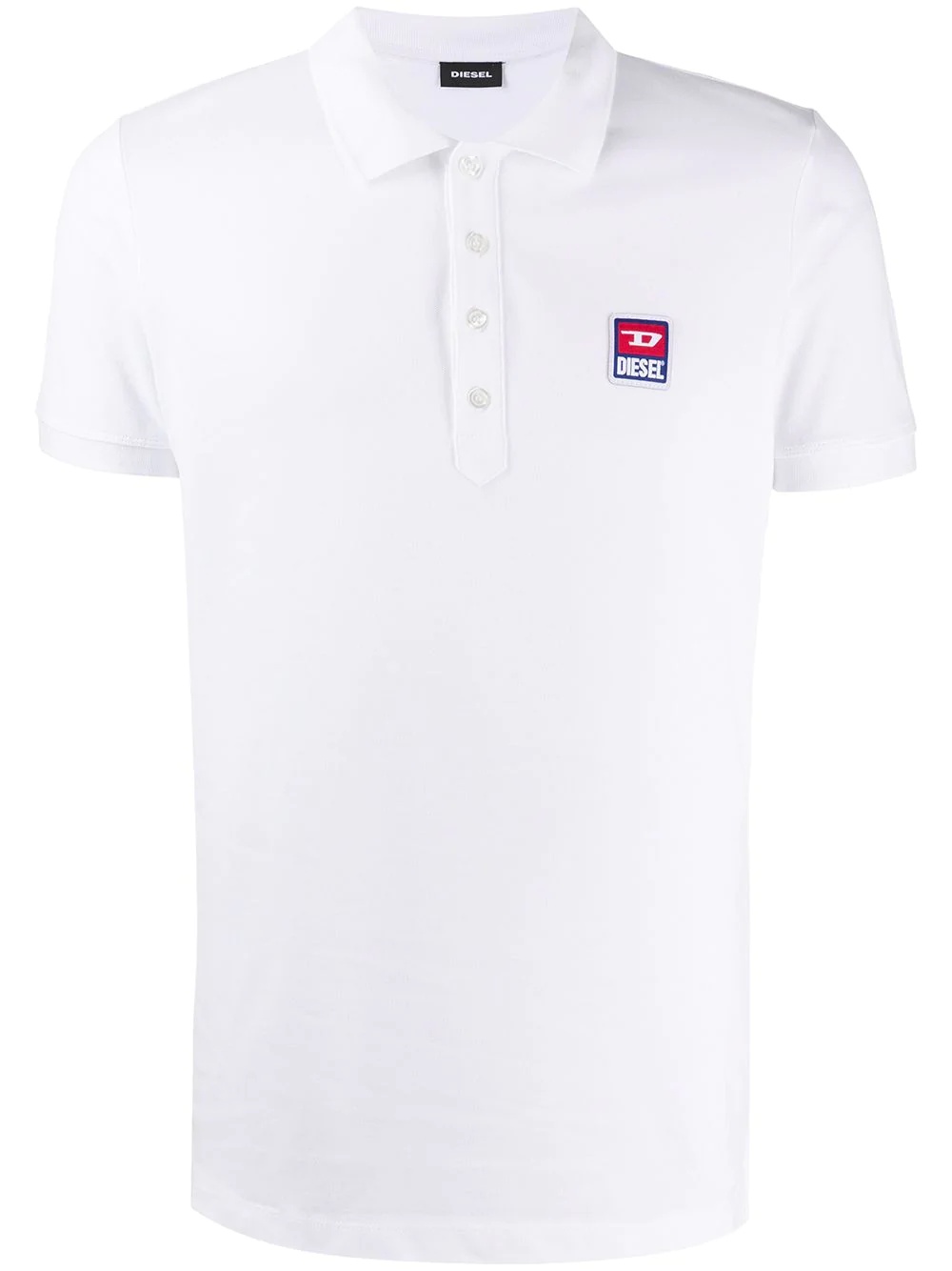 logo patch polo shirt  - 1