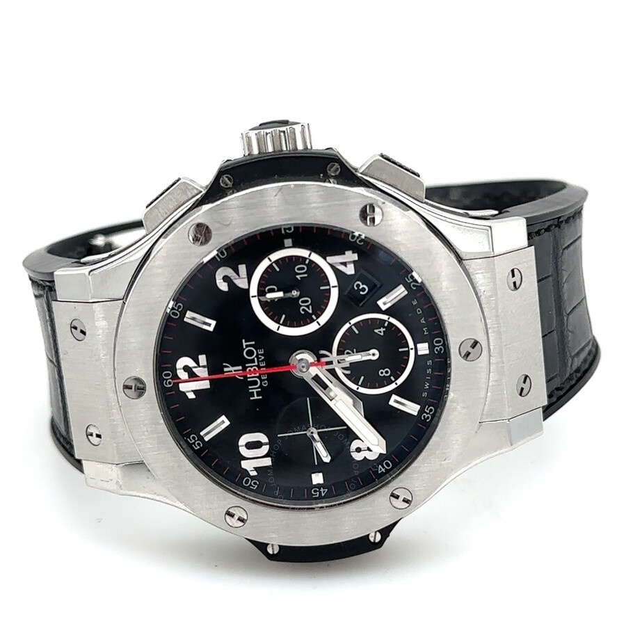 Pre-owned Hublot Big Bang Chronograph Black Dial Men's Watch 301.SX.130.RX - 5