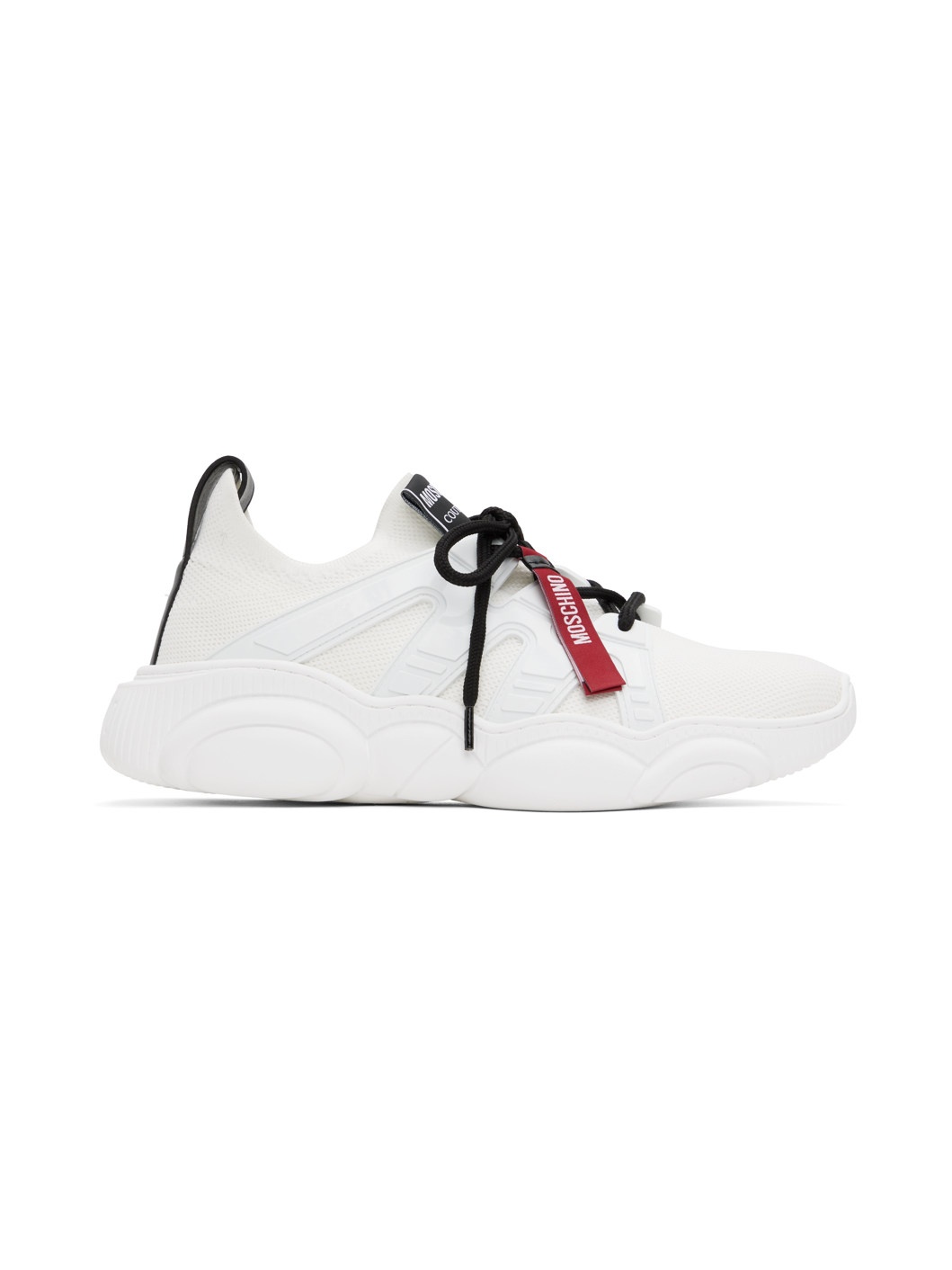 White Teddy Sneakers - 1