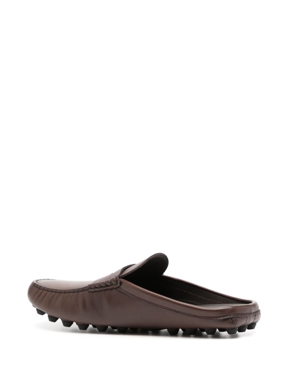 Gommino leather penny mules - 3