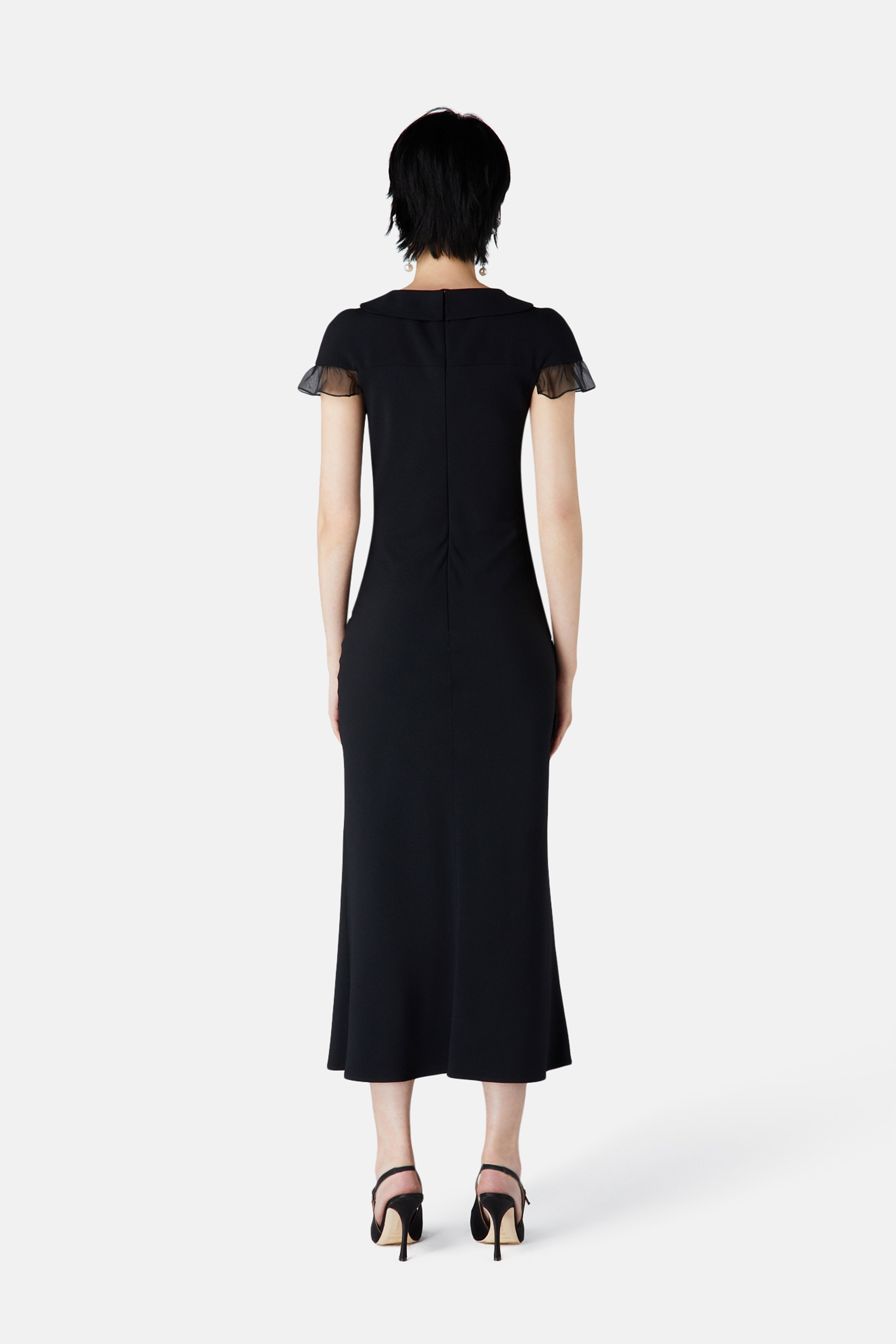 ENVERS SATIN DRESS - 4
