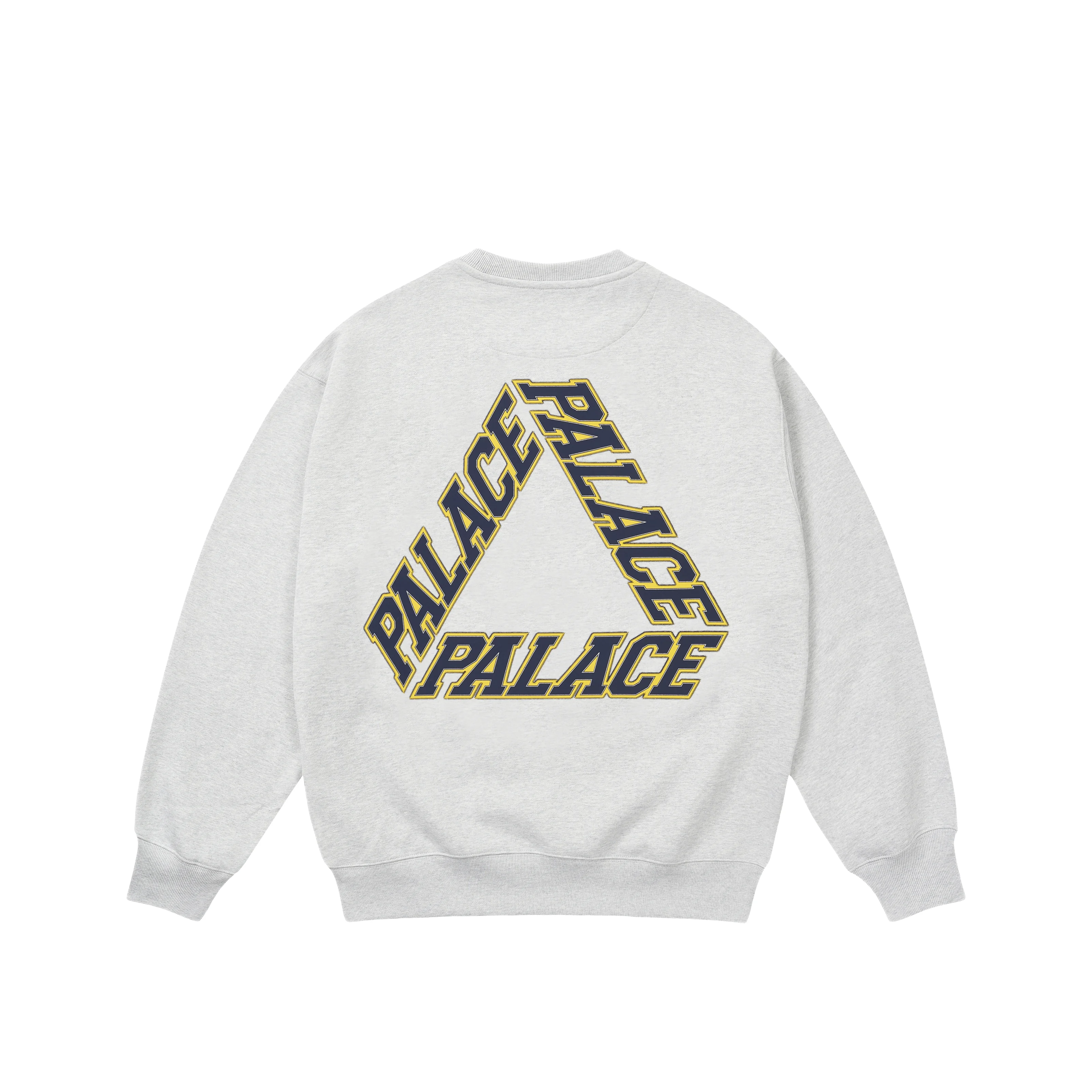P3 STITCH CREW GREY MARL - 1