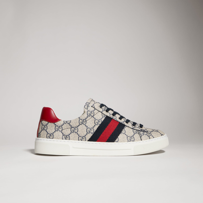 여자 Gucci Ace sneaker 와 웹 - 1