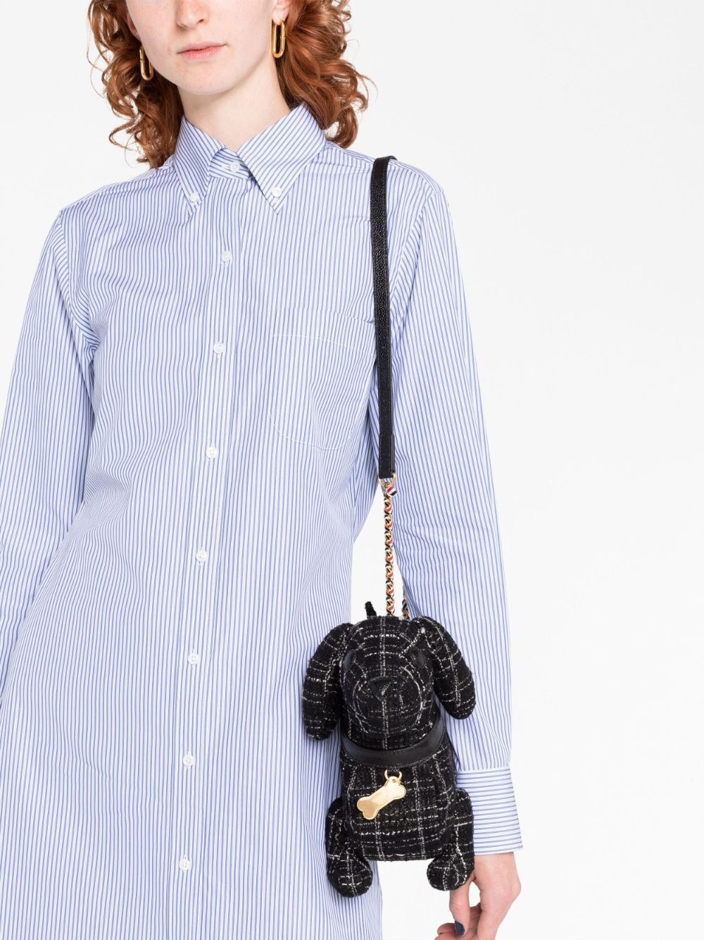 Thom Browne TROUSER LENGTH BUTTON DOWN POINT COLLAR