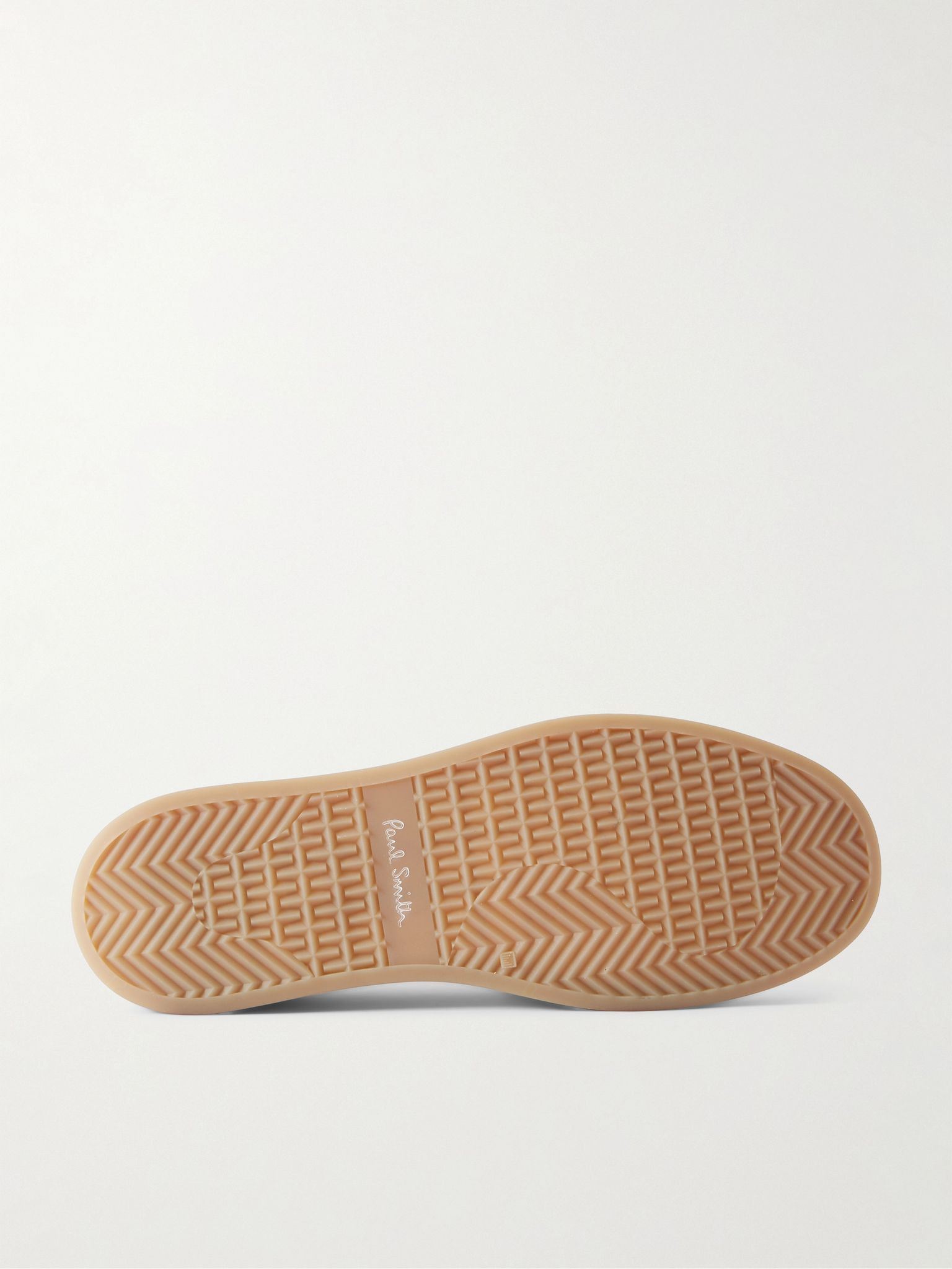 Bailey Logo-Embossed Nubuck Sneakers Cream - 3