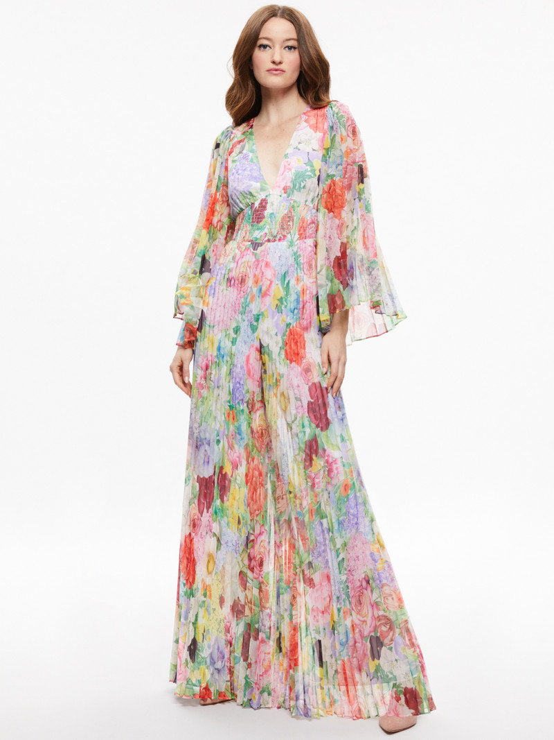 BENNET PLEATED WIDE LEG JUMPSUIT 1