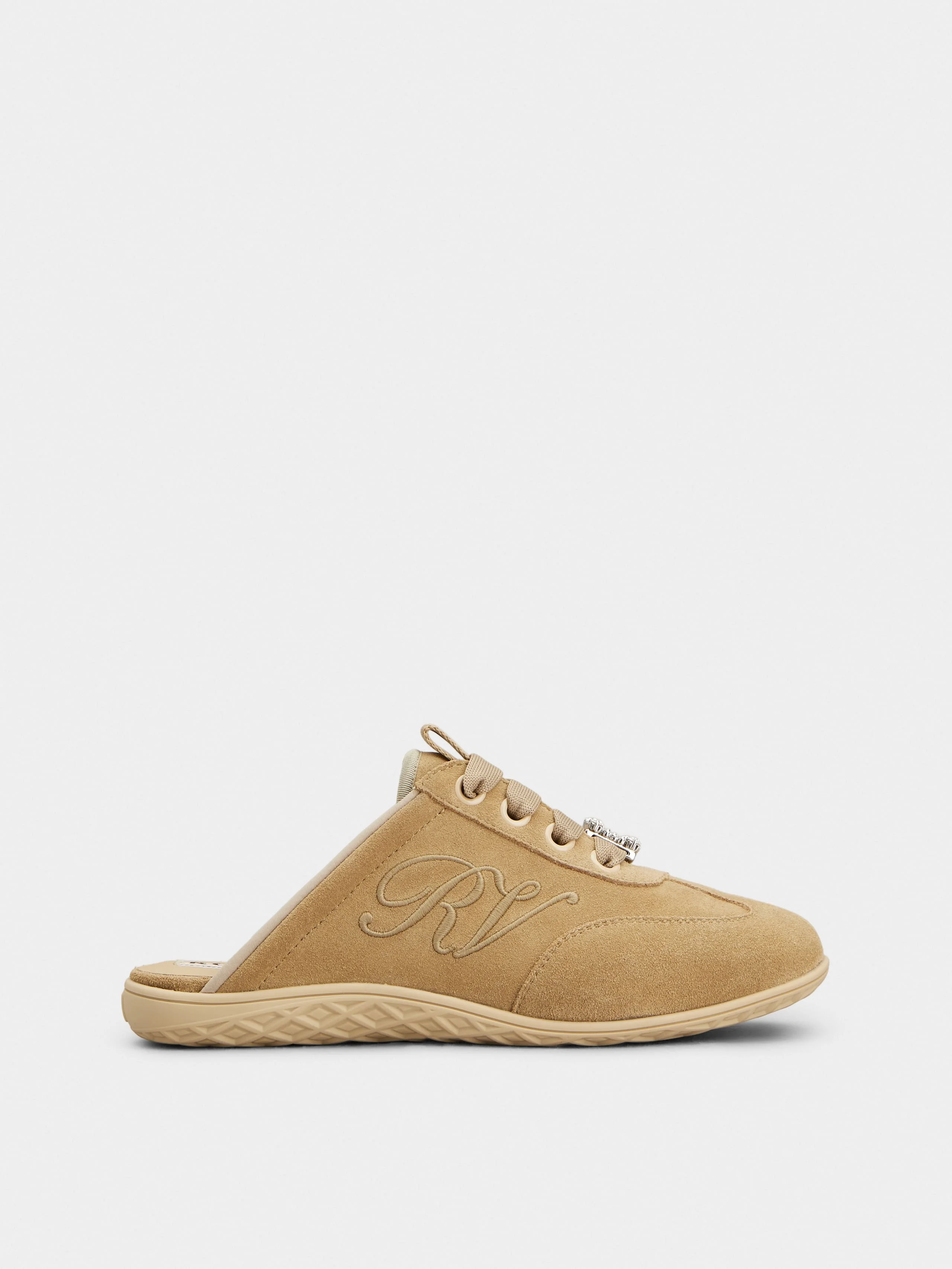 Viv Low Mules in suede - 1